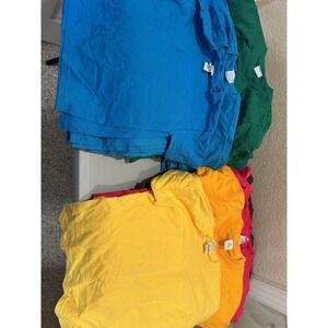 24 Wholesale Lot Mens T-Shirts Yazbek Cotton S-3XL Reseller Bulk Pack New